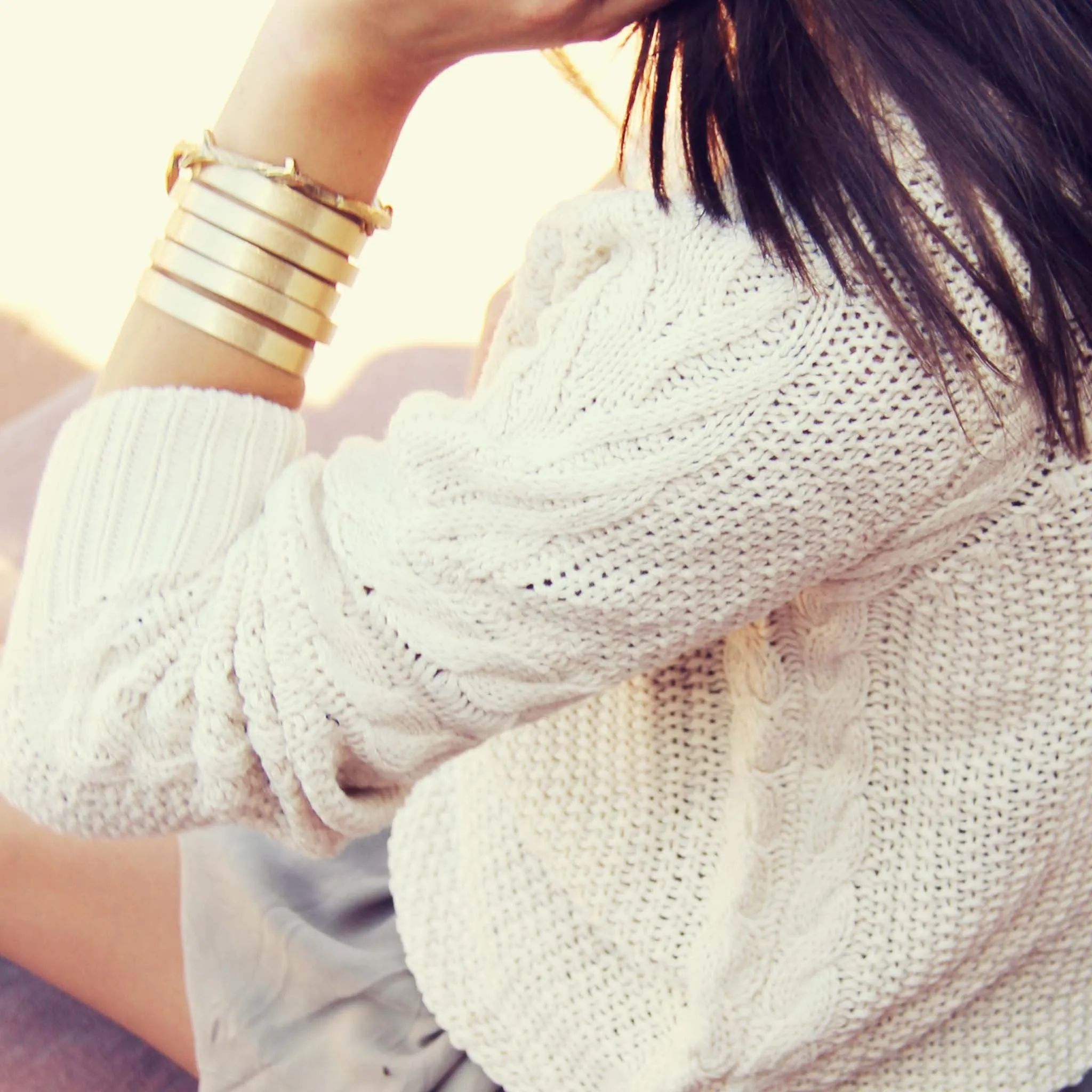 The Cozy Cable Knit Sweater