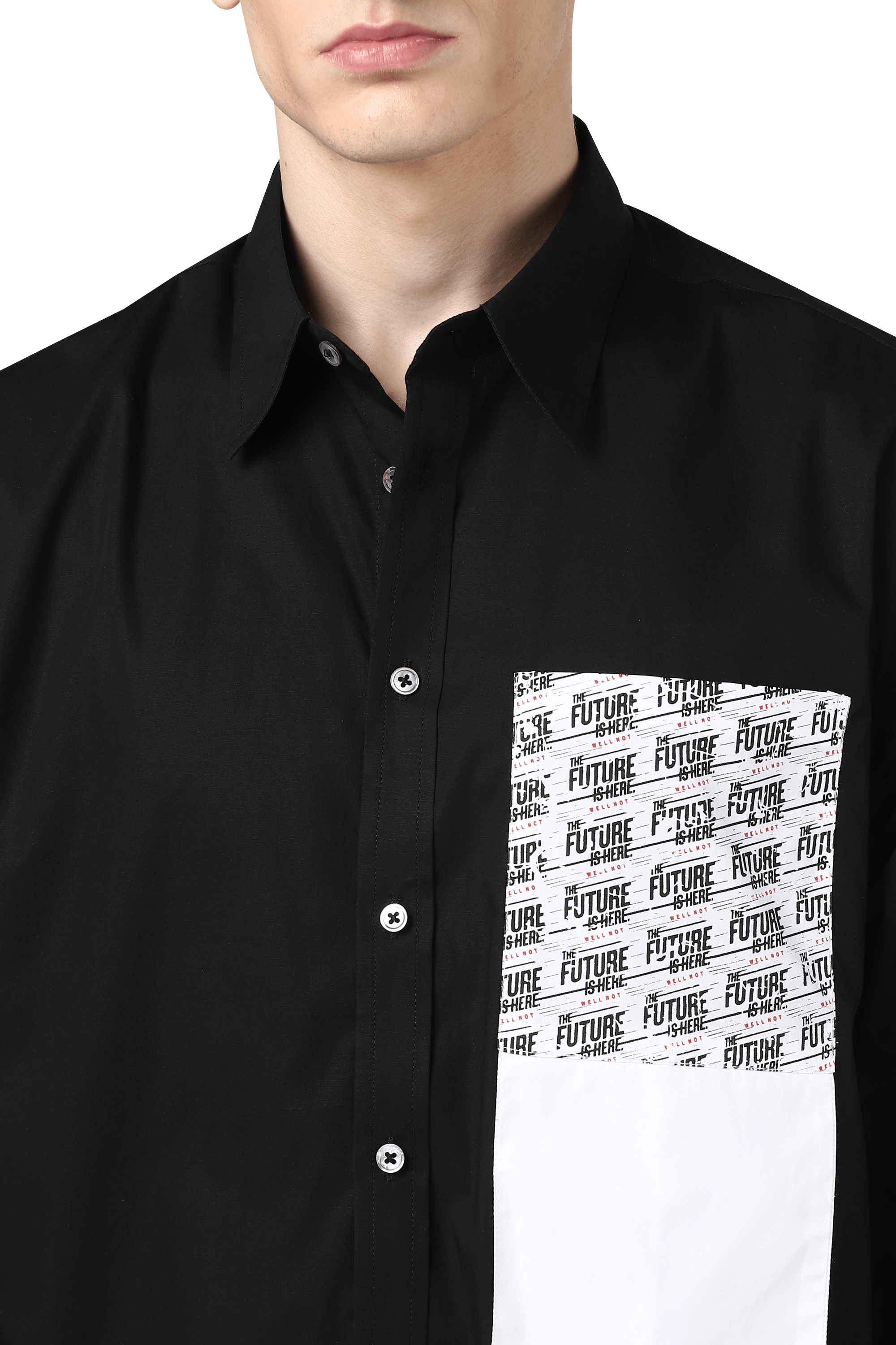 The Future Mock Pocket Shirt