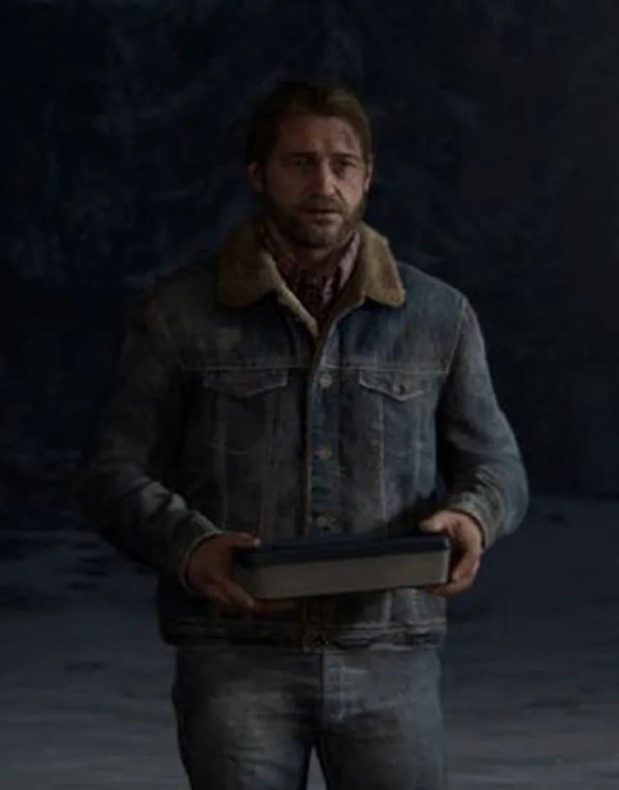 The Last Of Us Part II Tommy Jacket | Men's Blue Denim Jacket | 45%OFF