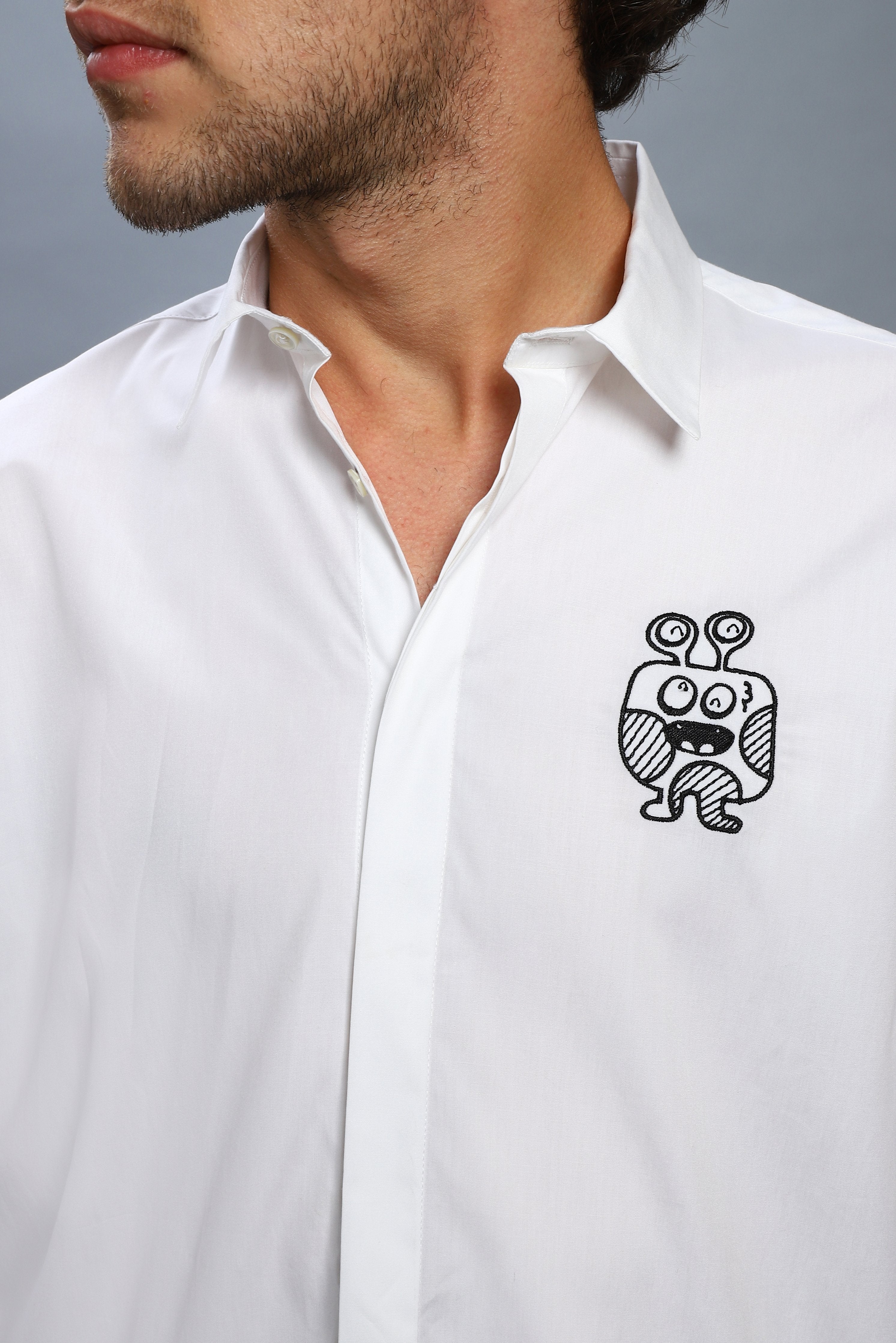 The Peeping Monster Shirt Crest