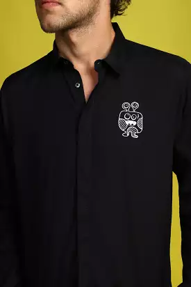 The Peeping Monster Shirt Crest