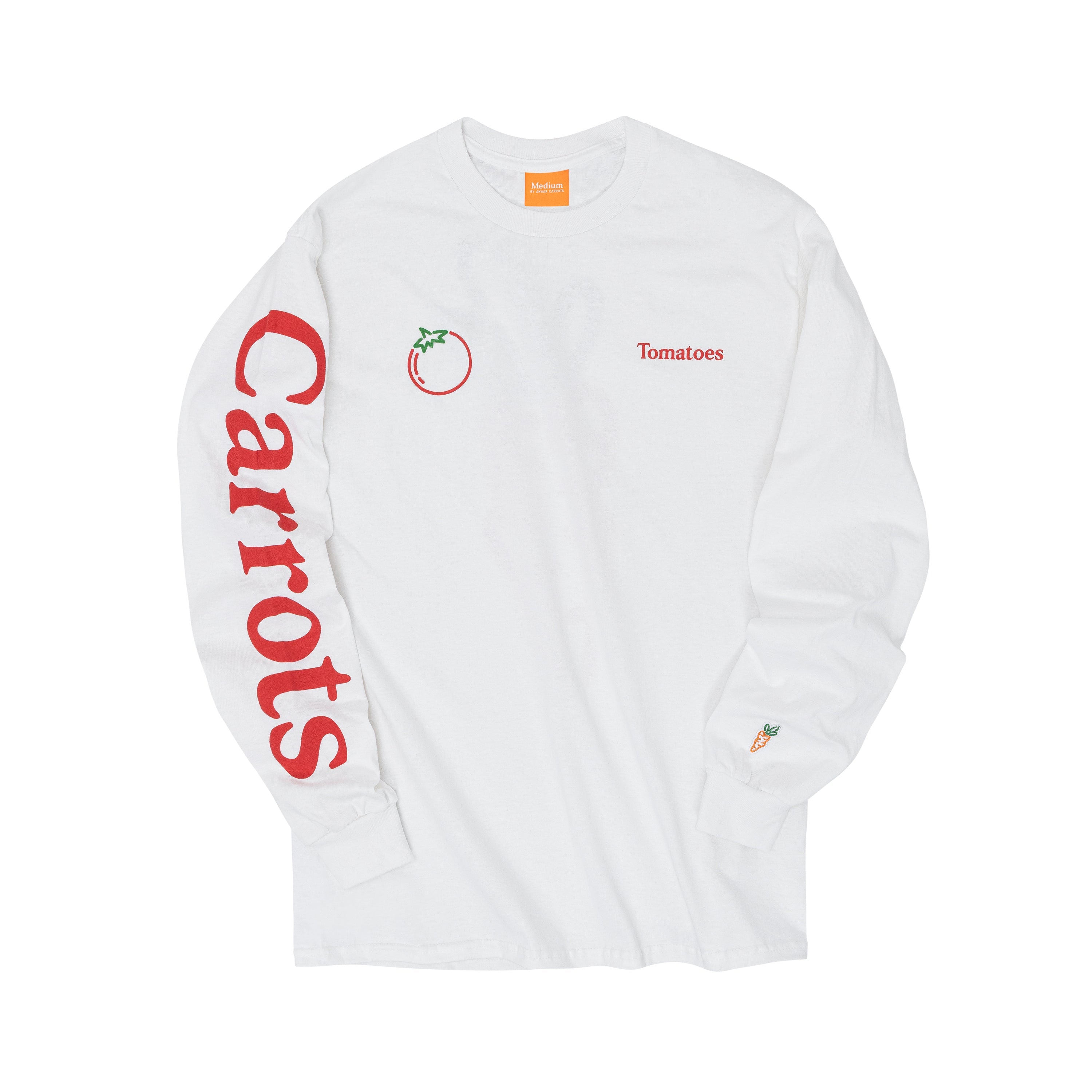 Tomatoes Long Sleeve (White)