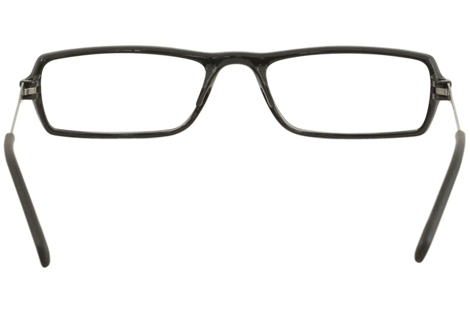 Tumi Compatto Eyeglasses Black Full Rim Reading Glasses