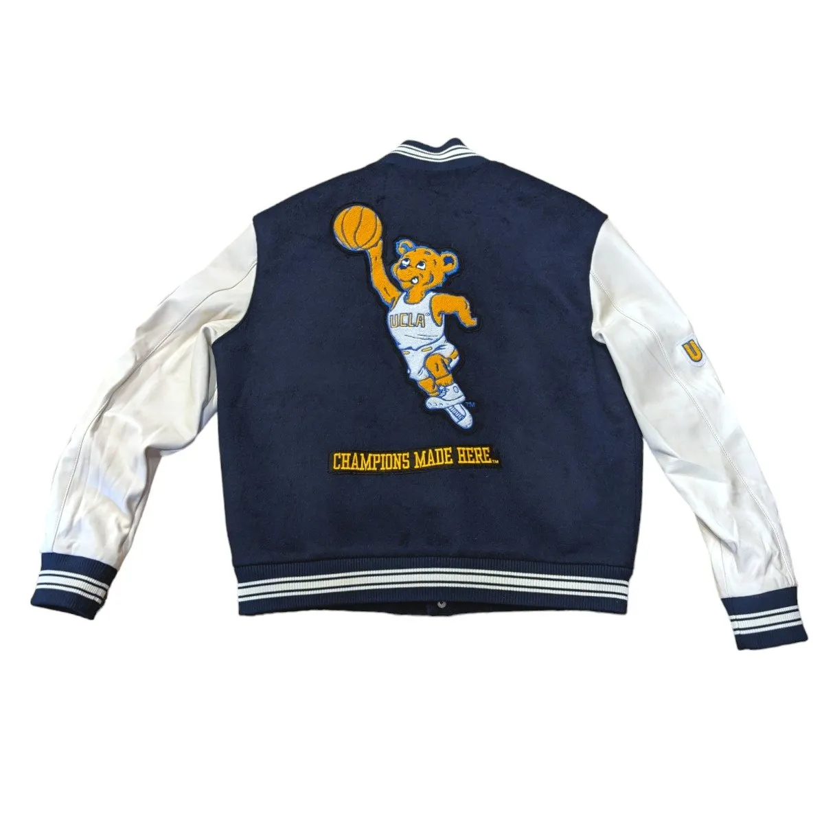 UCLA Bruins Letterman Jacket Navy