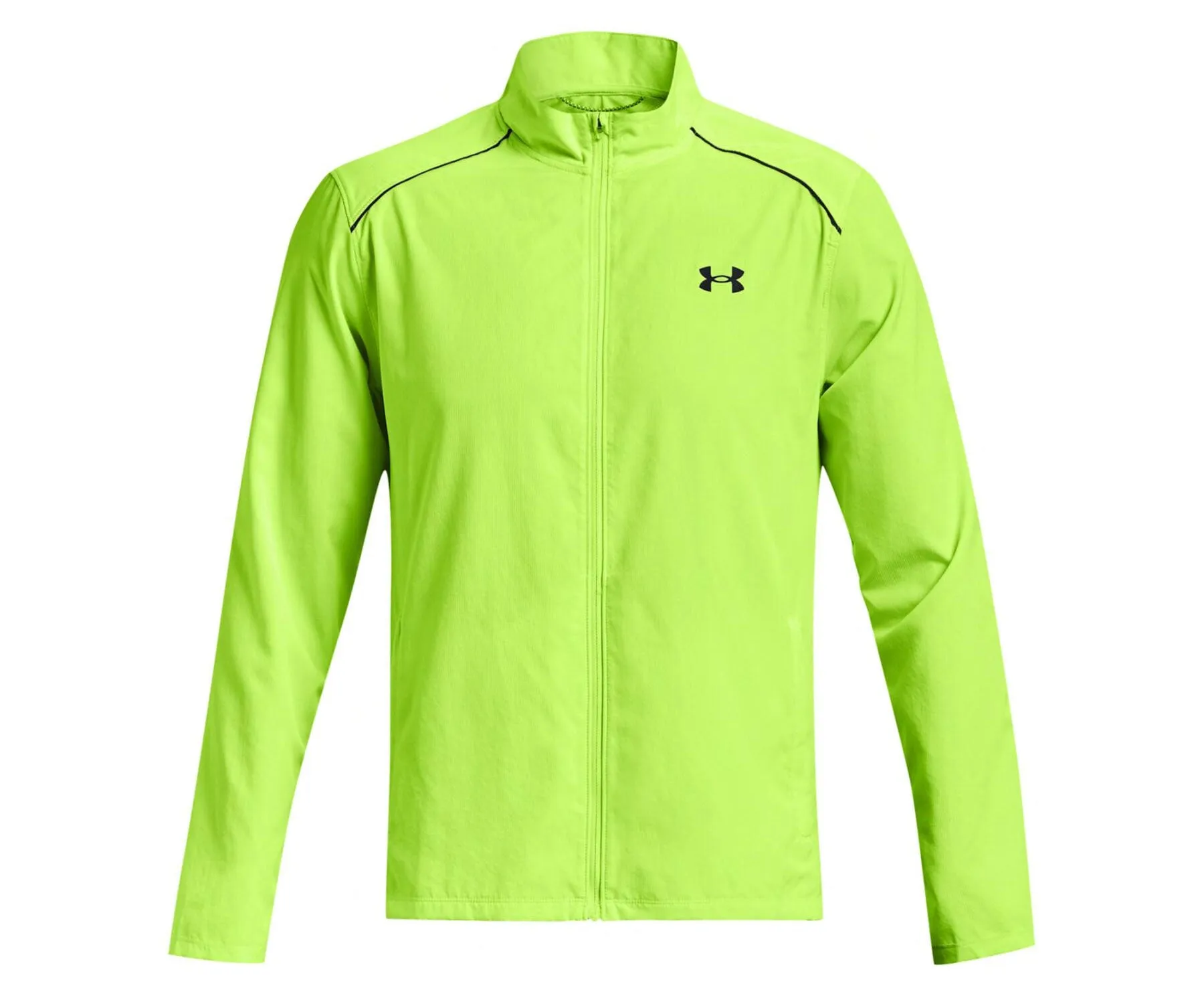 Under Armour Storm Run Jacket - Mens - Lime Surge/Black