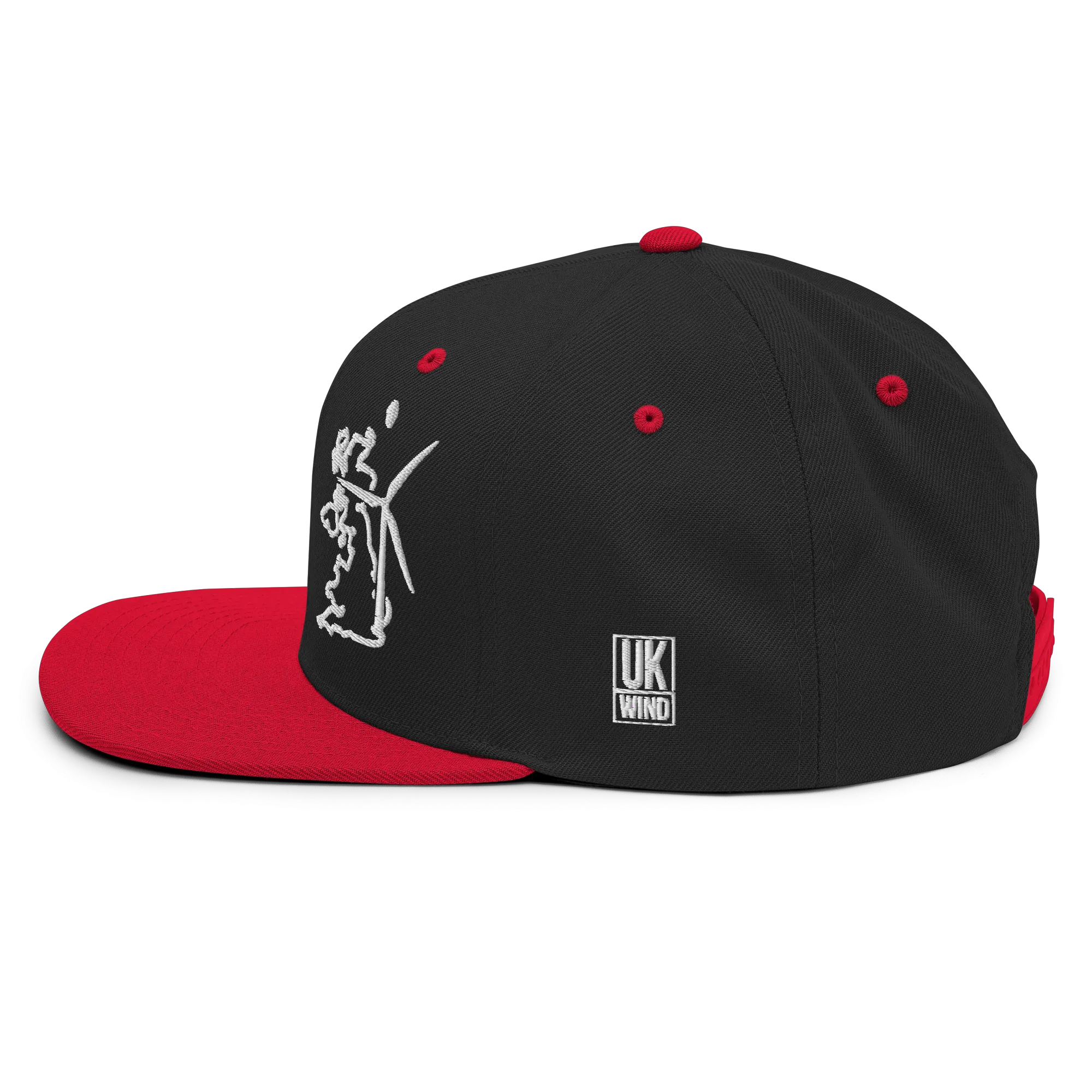 United Kingdom Wind Snapback Hat