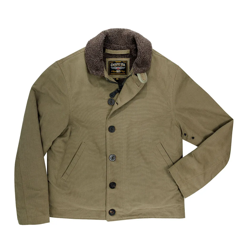 US Navy N1 Bedford Cord Deck Jacket | Cockpit USA