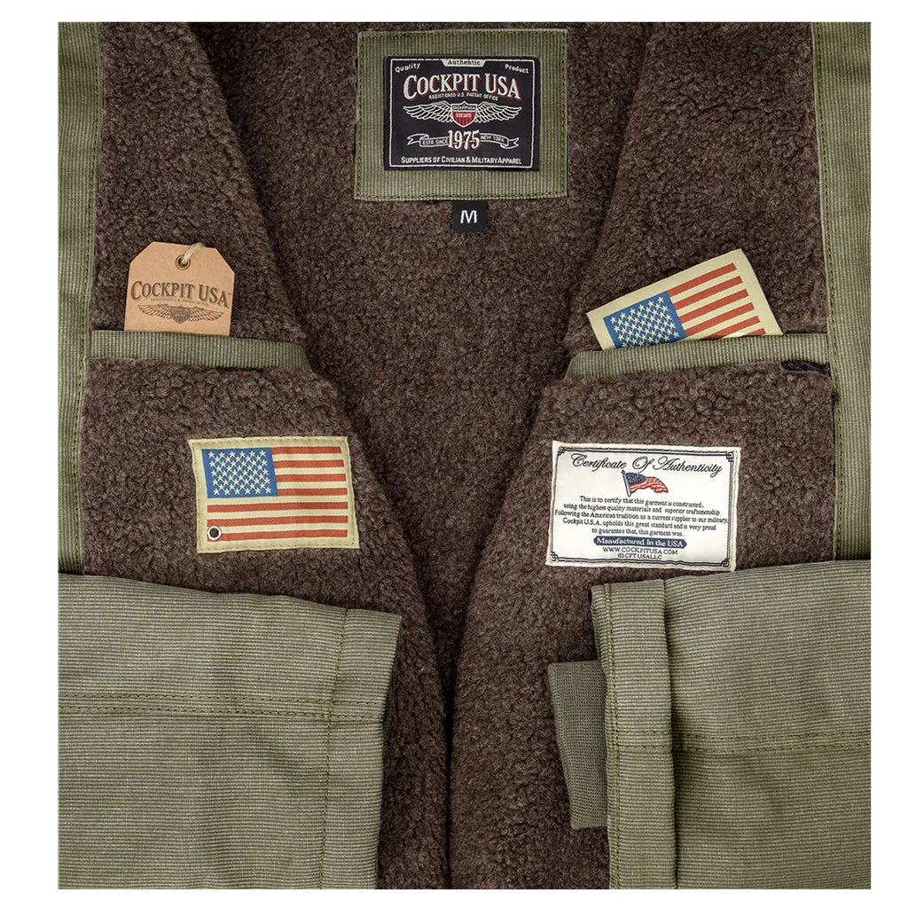 US Navy N1 Bedford Cord Deck Jacket | Cockpit USA