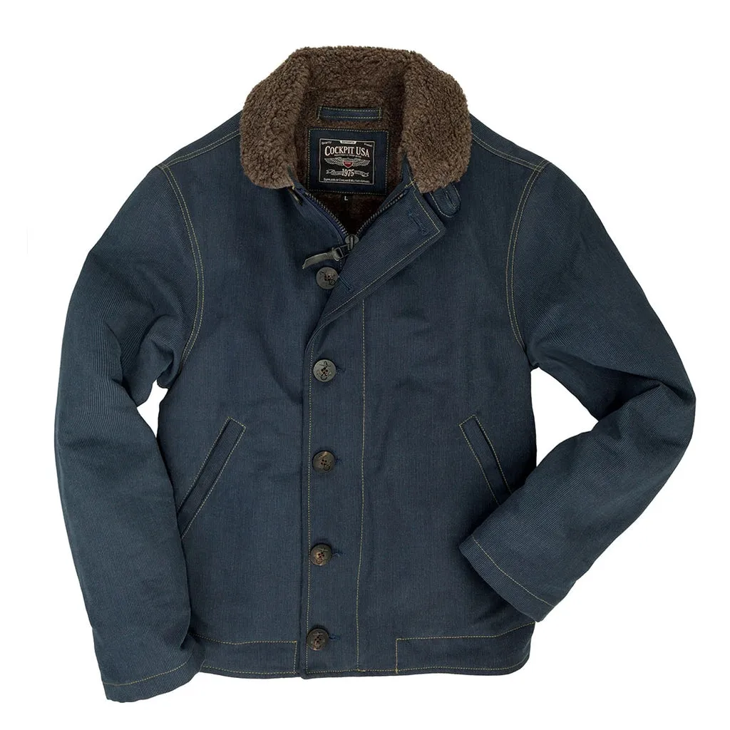 US Navy N1 Bedford Cord Deck Jacket | Cockpit USA