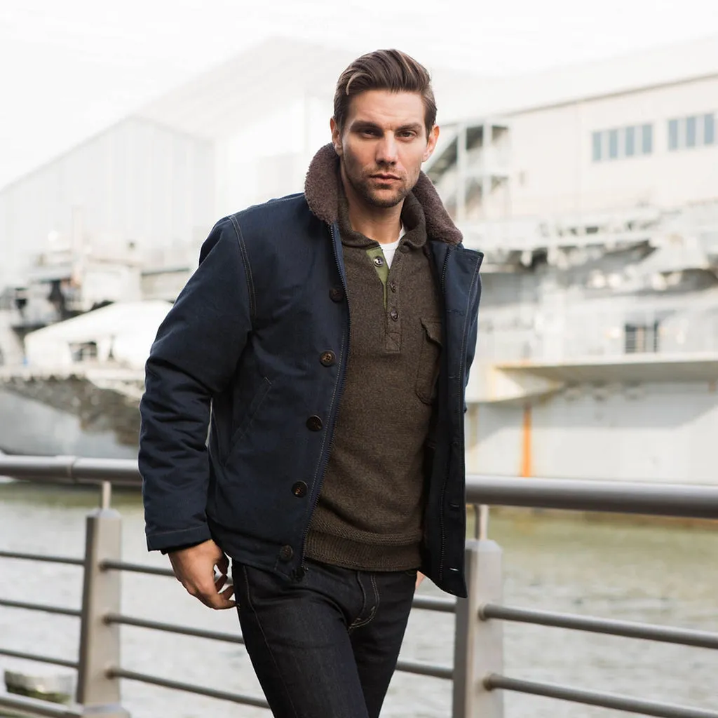 US Navy N1 Bedford Cord Deck Jacket | Cockpit USA