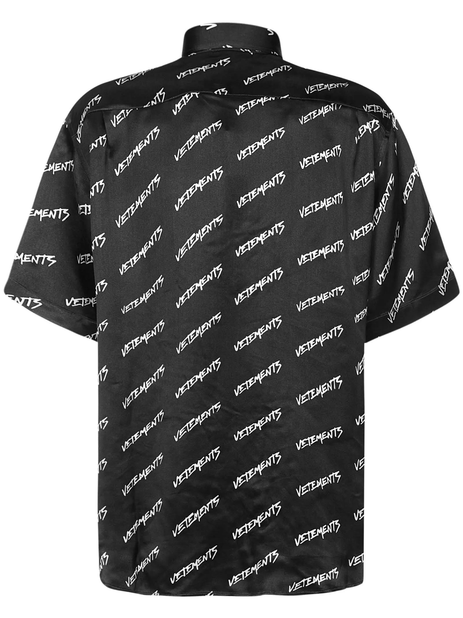 Vetements All-Over Logo Short-Sleeved Shirt