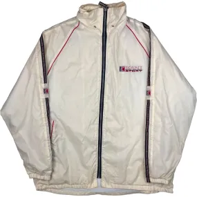 Vintage 90's Karl Kani Sport Track Jacket Cream