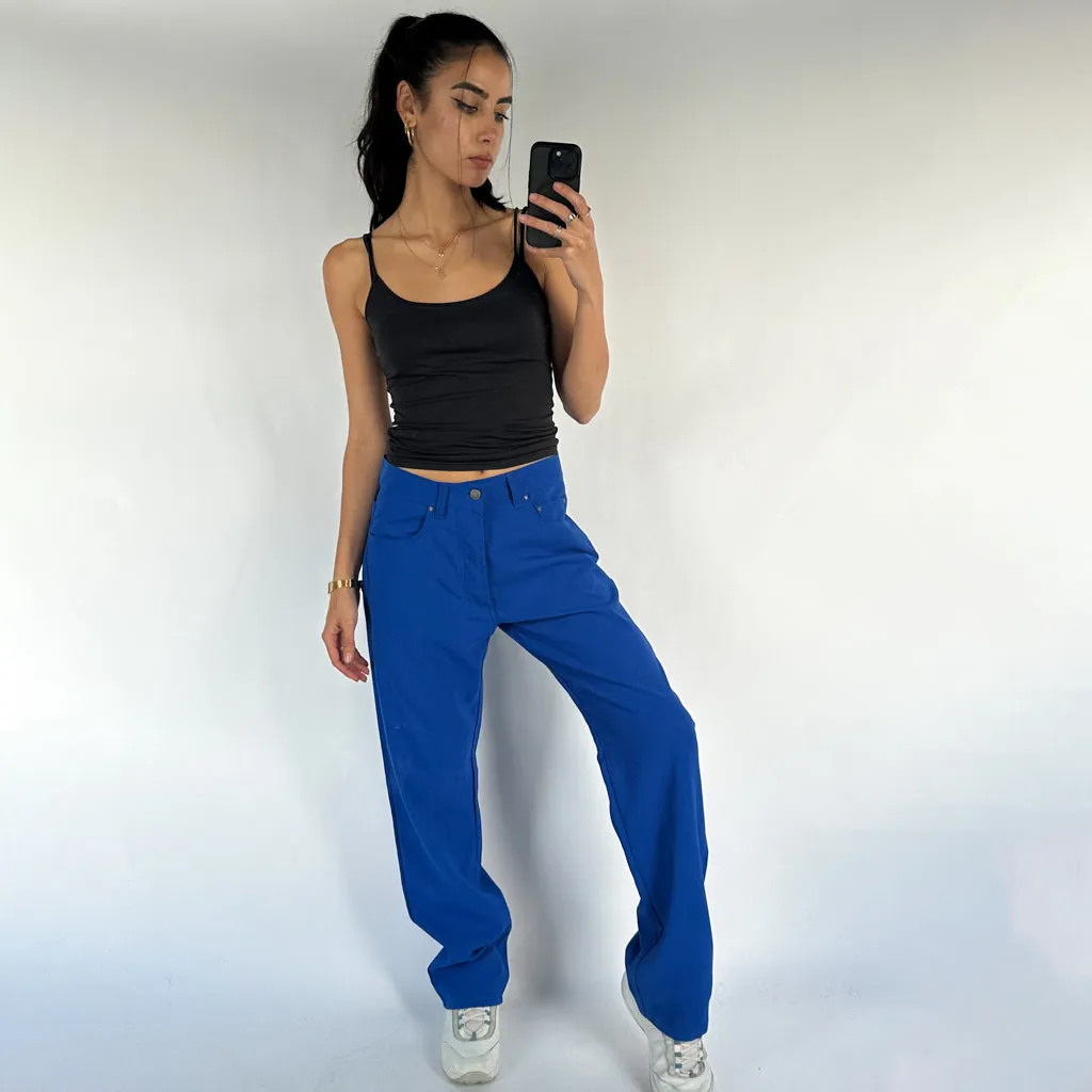 Vintage Blue Versace Trousers Pants Jeans (31x32)