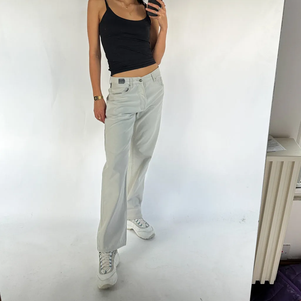 Vintage Grey Versace Trousers Pants Jeans (30x30)