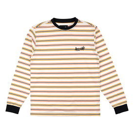 Welcome Palmer Stripe Long Sleeve Crewneck