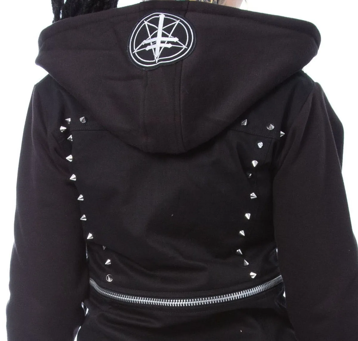 women's jacket HEARTLESS - ROWENA - BLACK - POI945  -  Metal-shop