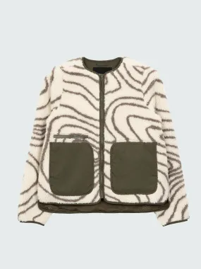 Women's Orsik Fleece Printed Jacket