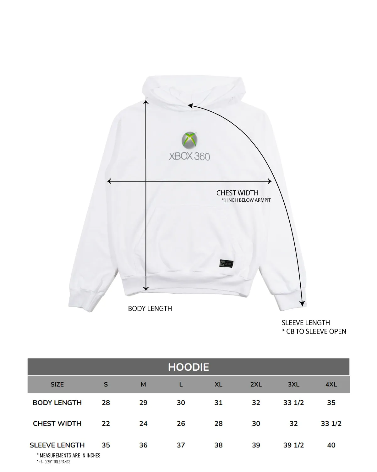 Xbox 360 Heritage Vortex Pullover Hoodie